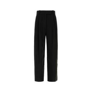 Giorgio Armani Women Black Silk Pant
